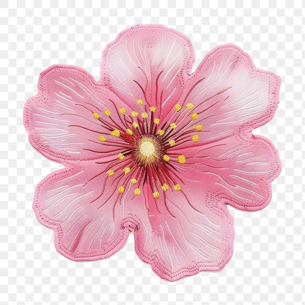 PNG Flower badge patch accessories accessory anemone.