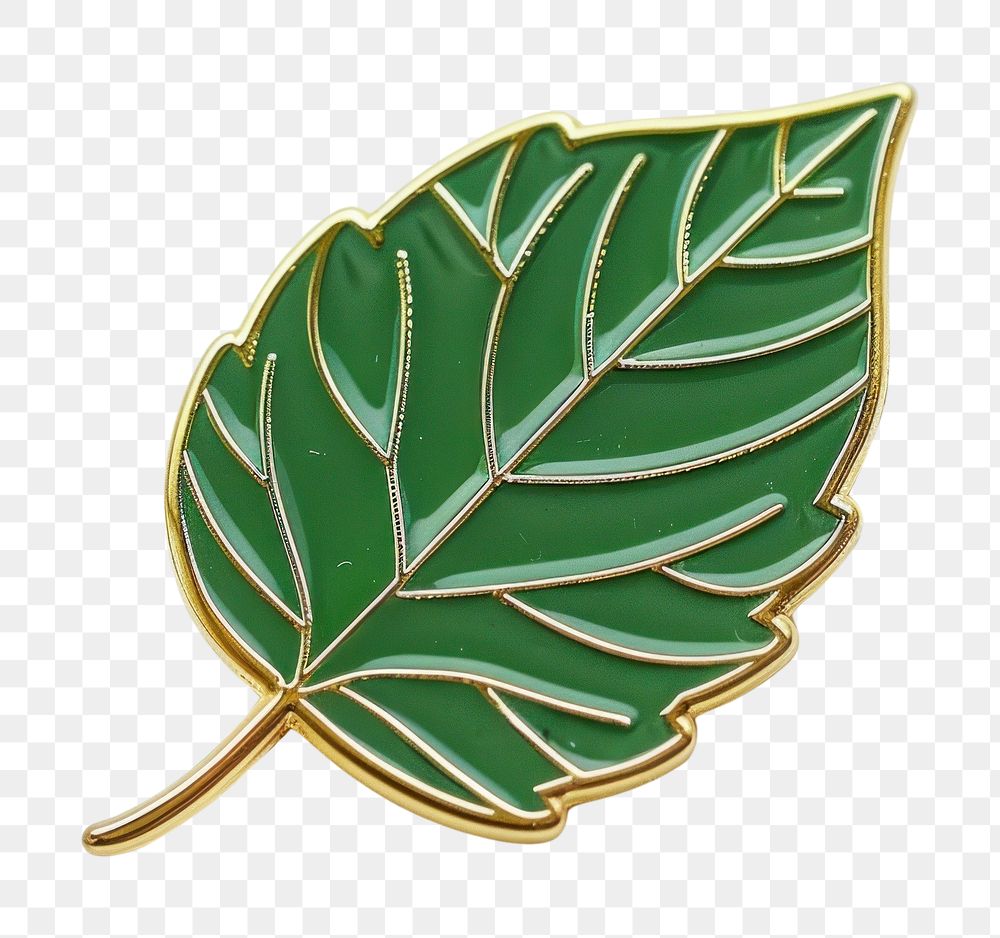 PNG Leaf pin badge accessories accessory jewelry.
