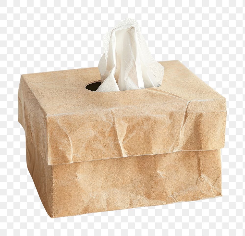 Tissue box paper towel toilet paper.