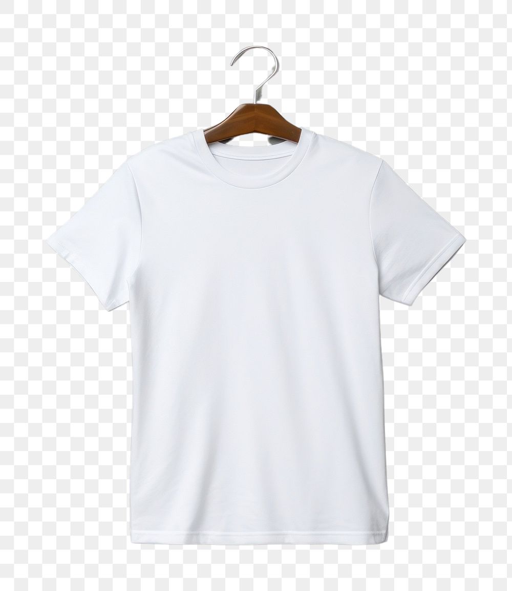 White t-shirt clothing apparel sleeve