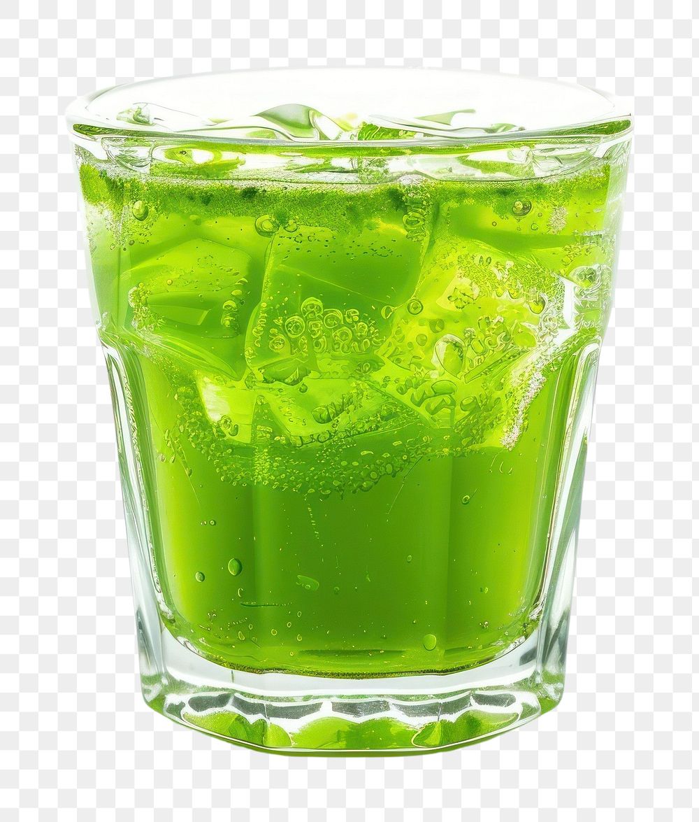 PNG Green juice beverage cocktail alcohol