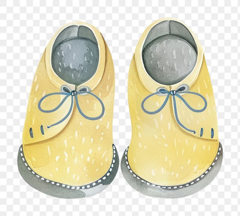 PNG  Individual baby shoes clothing footwear apparel.