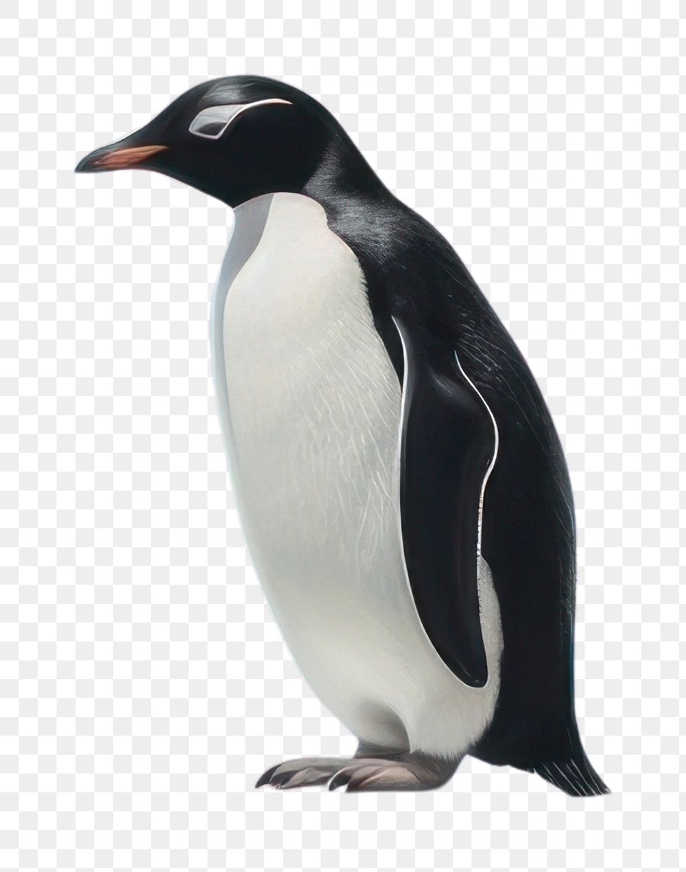 PNG Penquin on iceberg outdoors penguin nature. 