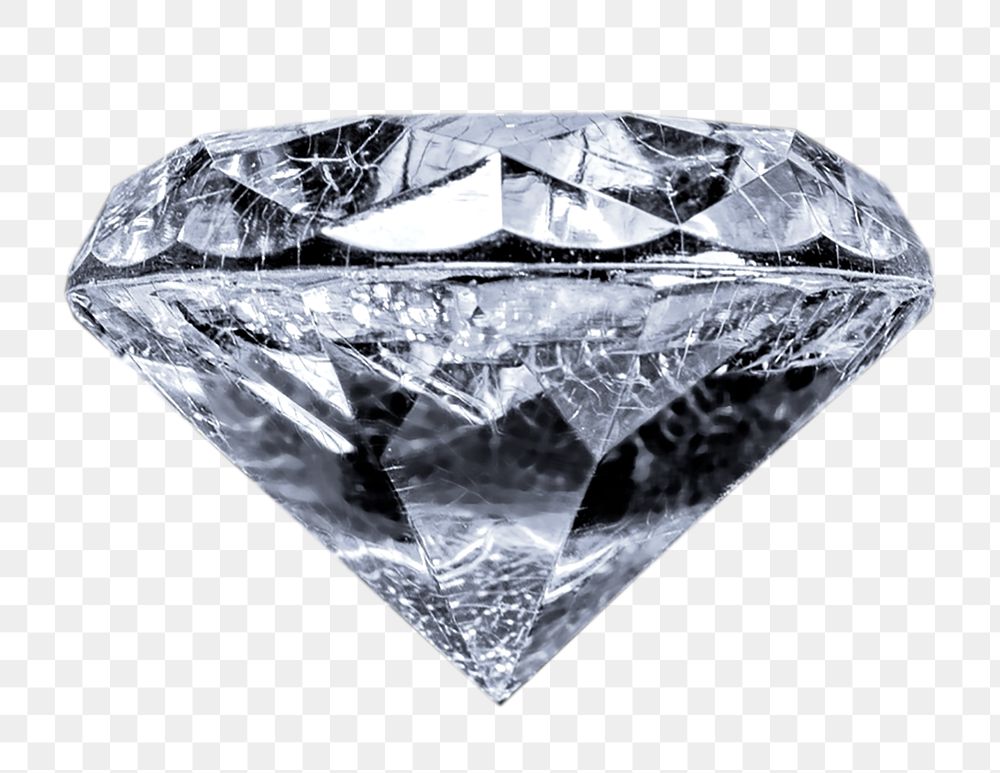 Diamond png sticker, jewel image, transparent background