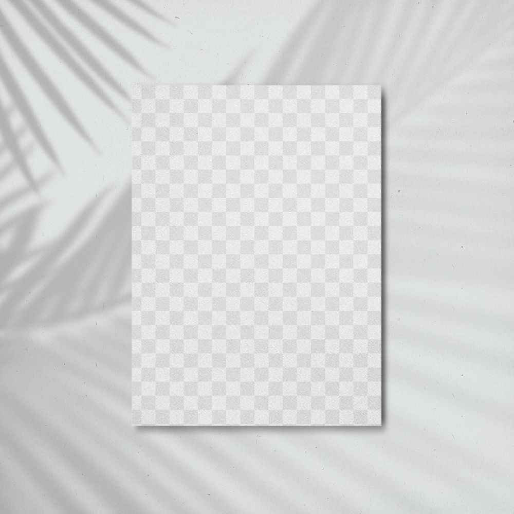 Note paper png transparent mockup