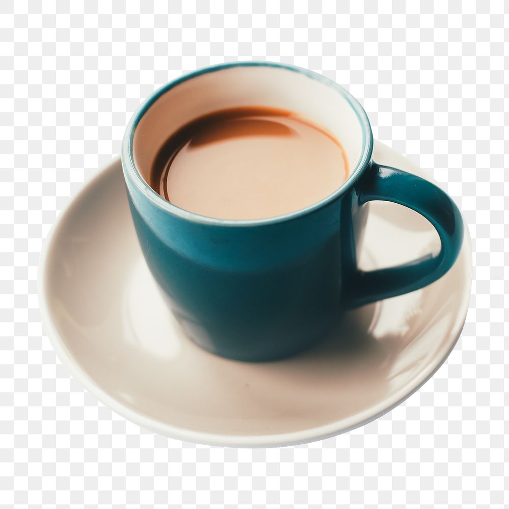 Coffee cup png sticker, transparent background