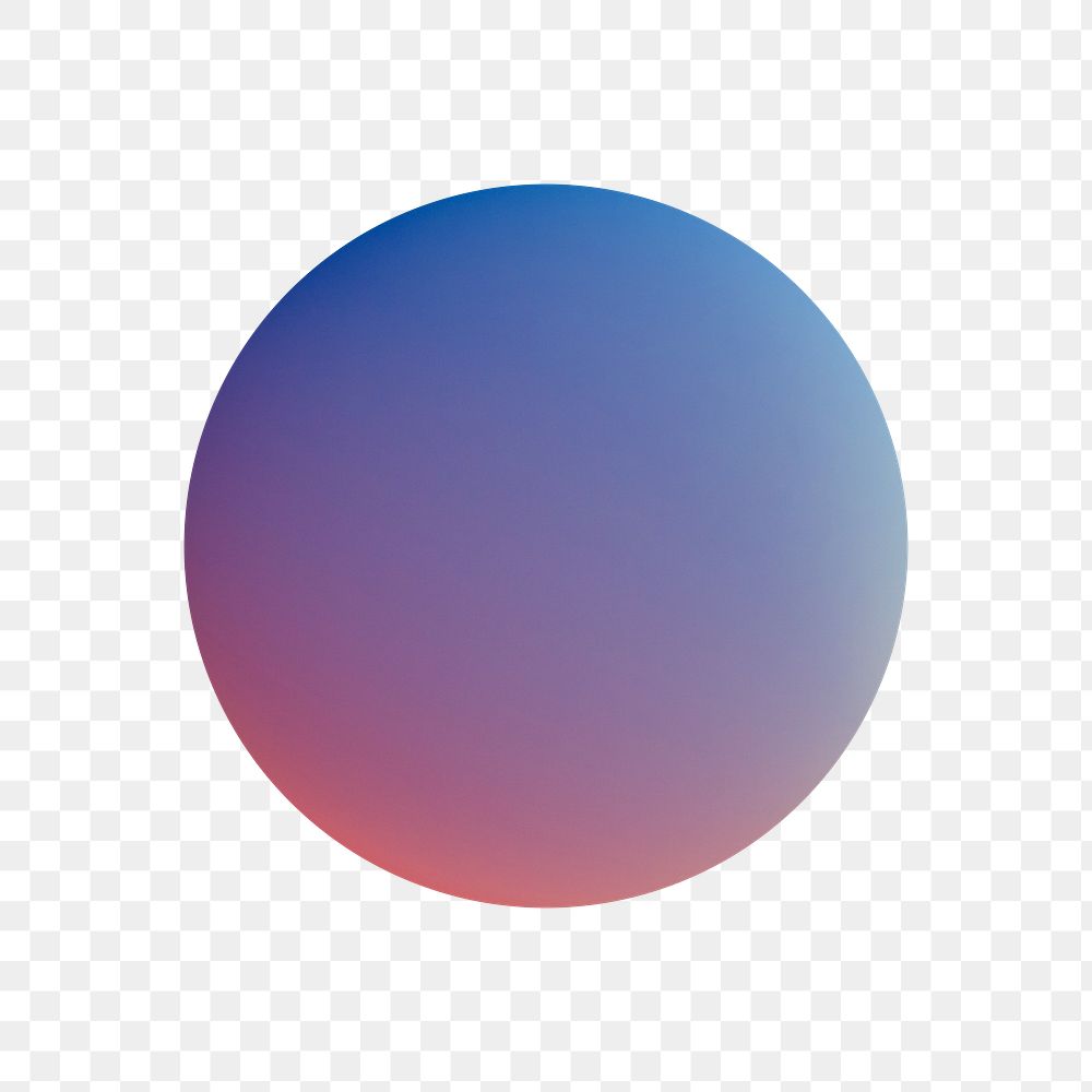 Pastel circle png sticker, transparent background