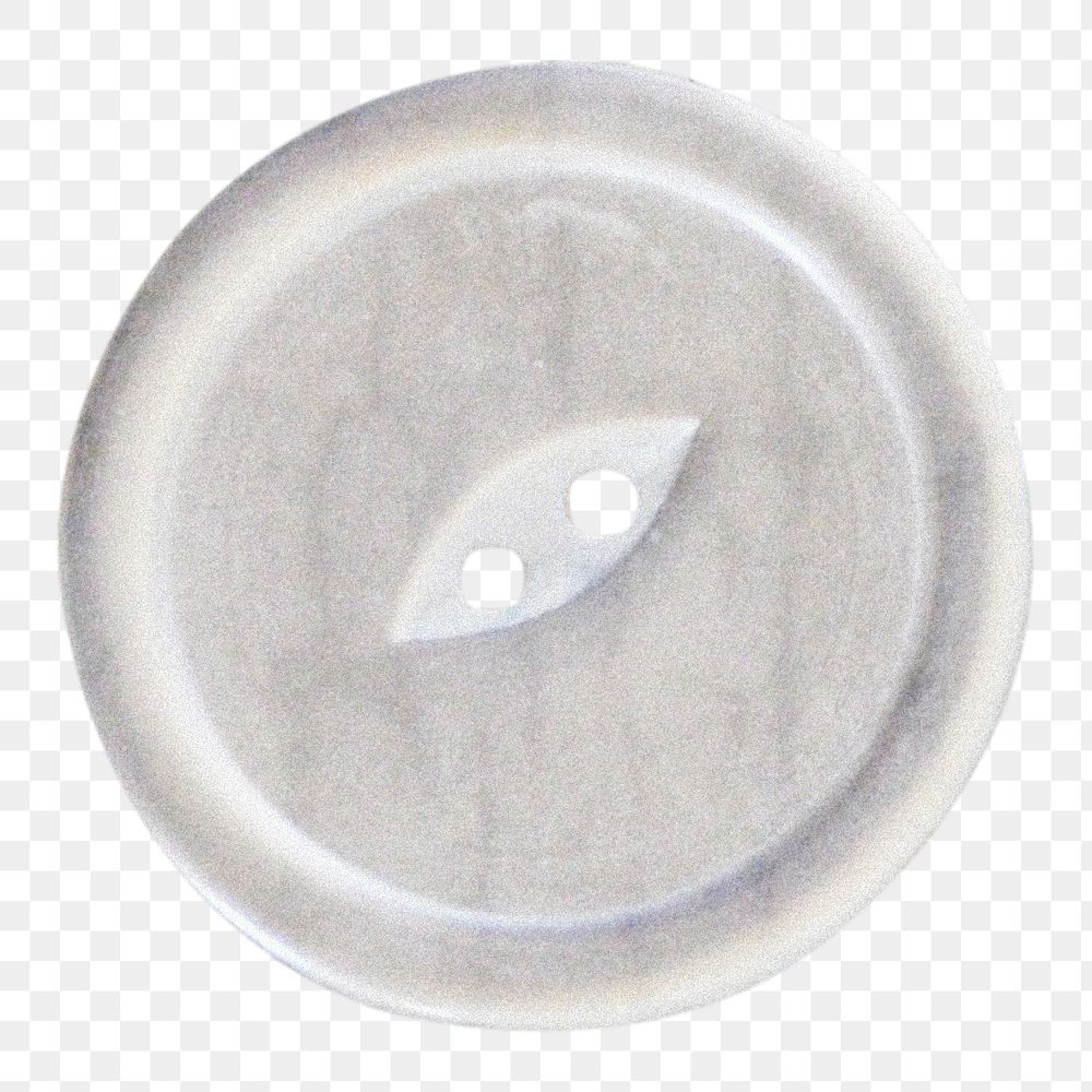 Button png sticker, transparent background