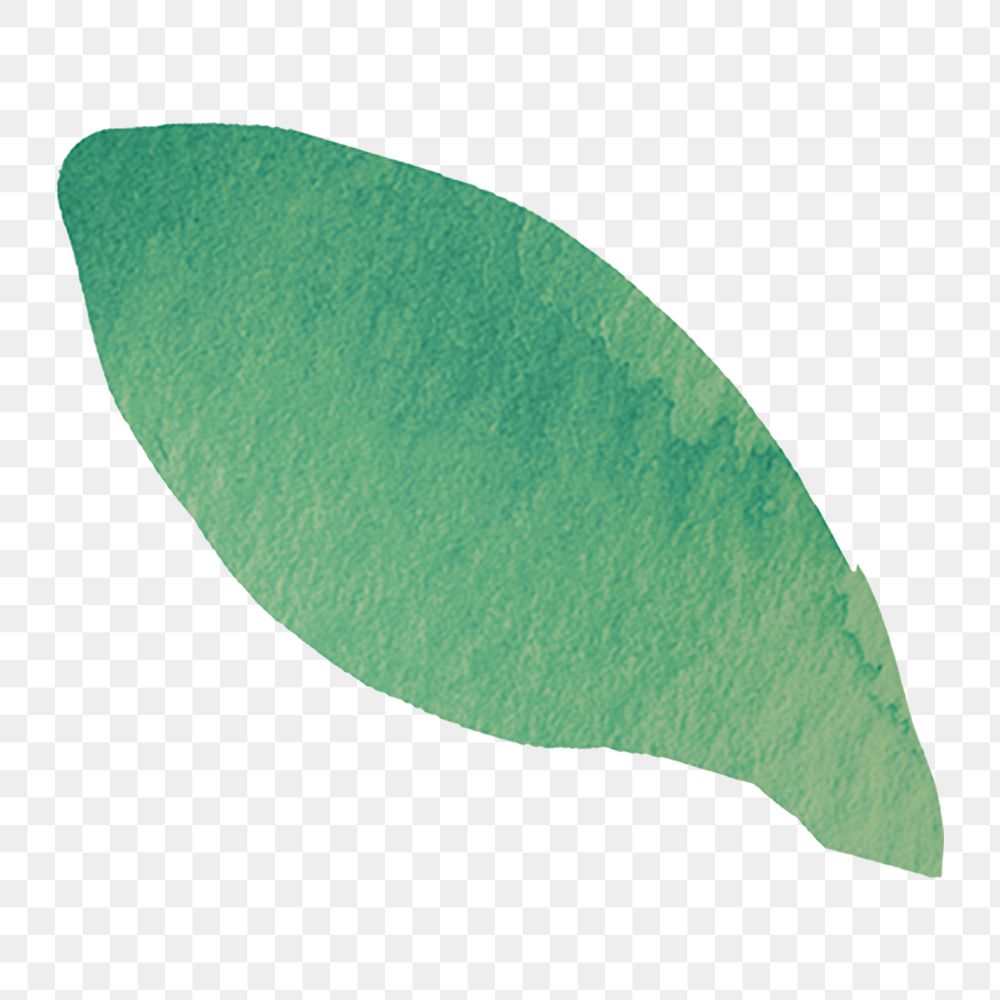 Leaf png sticker, eco-friendly design, transparent background