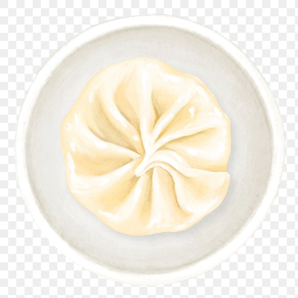 PNG Xiaolongbao, Chinese dim sum illustration, transparent background