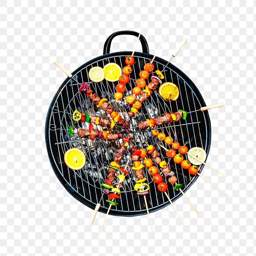 PNG barbeque, collage element, transparent background