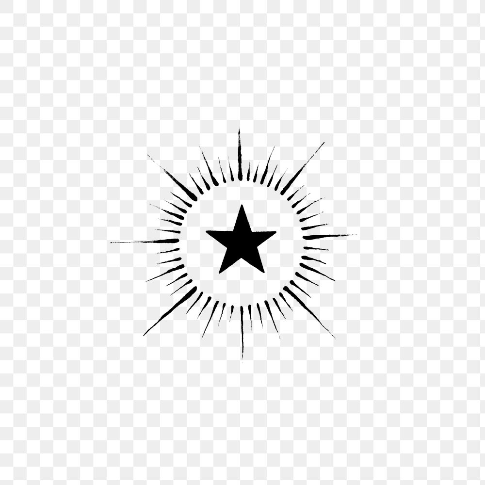 Star of Bethlehem png, transparent background