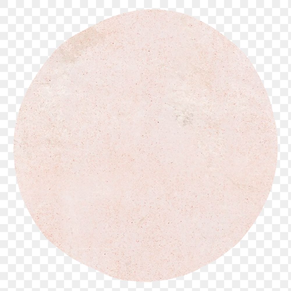 Beige sticker png badge, circle shape graphic, transparent background