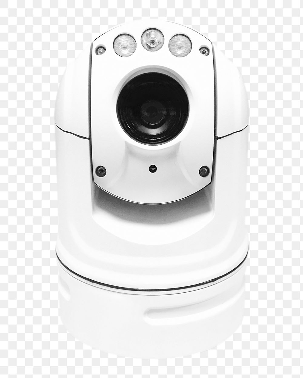 Security camera png, isolated object, transparent background