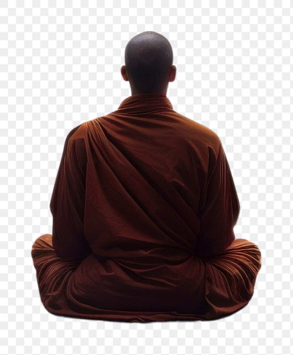 PNG  Man Spirituality adult monk spirituality. AI generated Image by rawpixel.