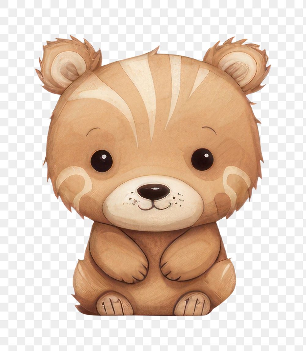 PNG Cute animals toy white background representation. AI generated Image by rawpixel.