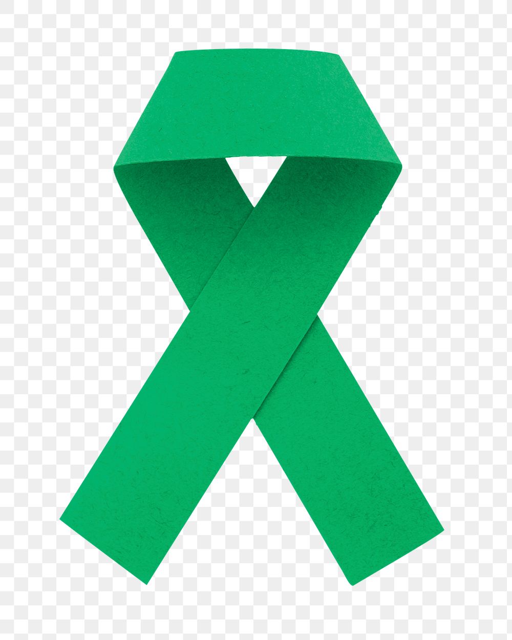 Png childhood mental illness awareness ribbon sticker, transparent background