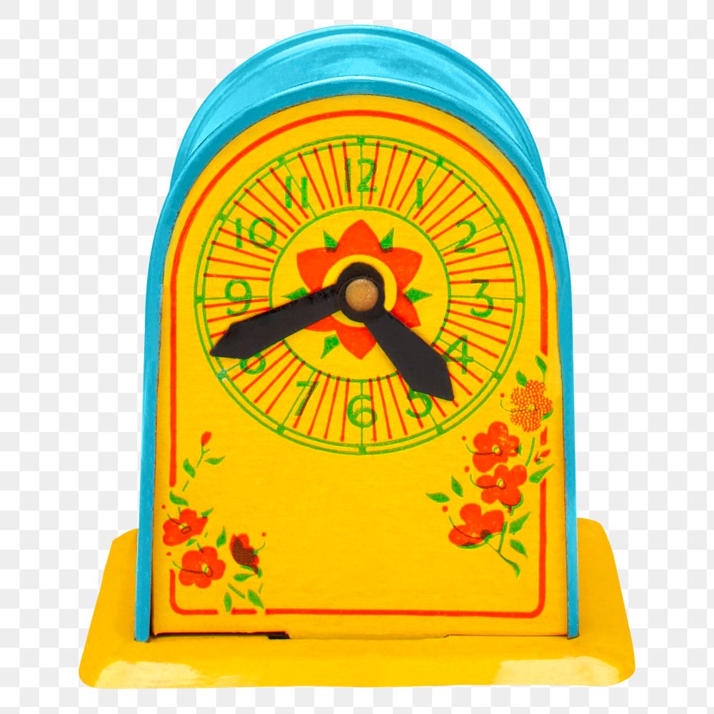 Aesthetic clock figure png on transparent background.  Remastered by rawpixel