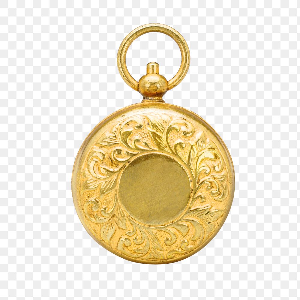 Aesthetic pocket watch figure png on transparent background.  Remastered by rawpixel