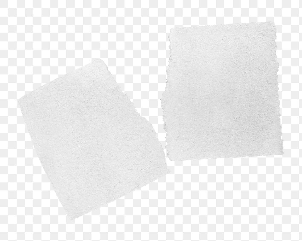 Ripped paper png, transparent background