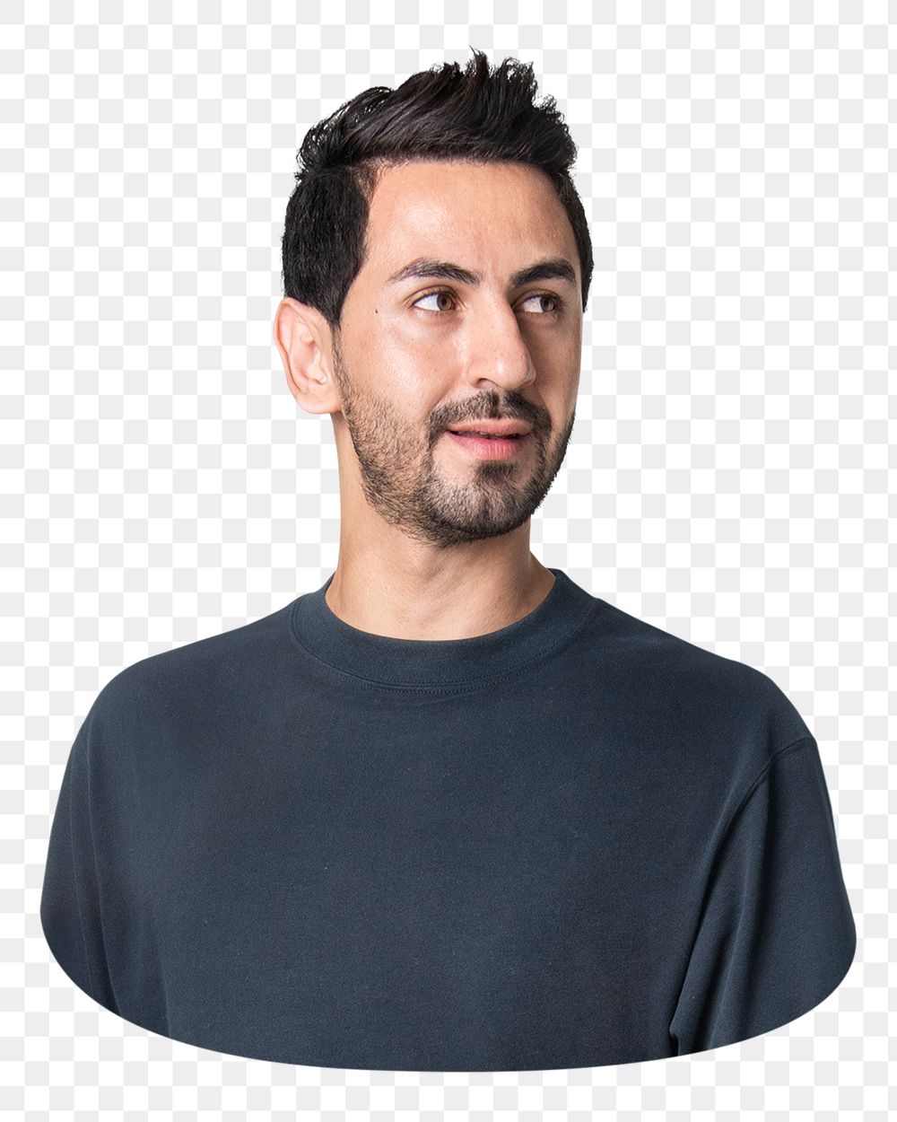 Men's casual wear png sticker, transparent background