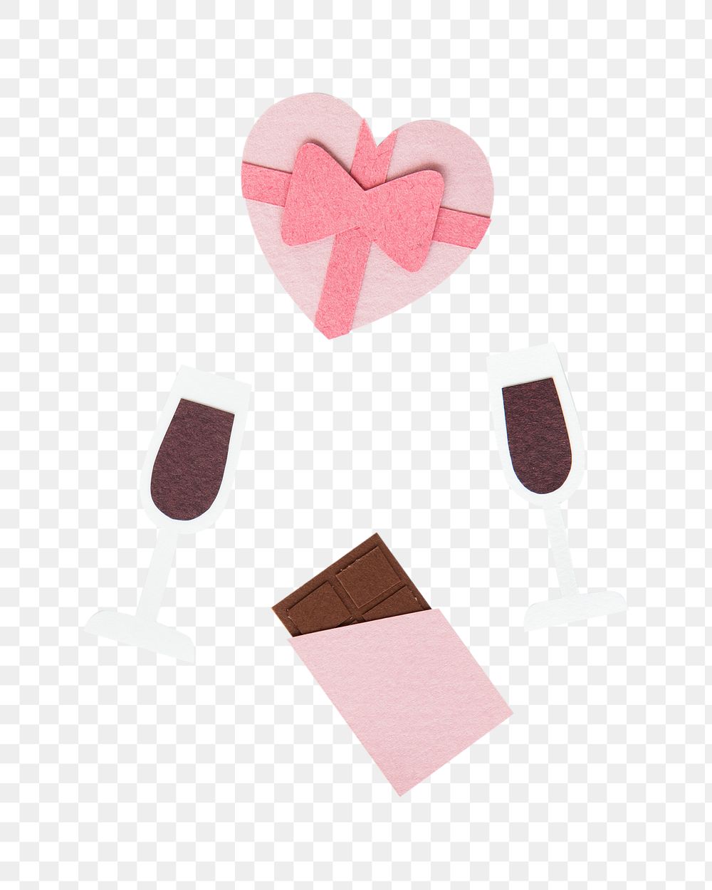 PNG Valentine's chocolate icon sticker transparent background