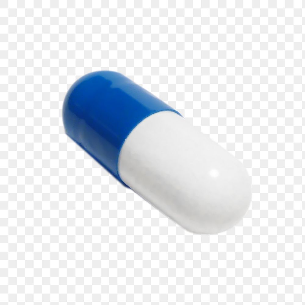 Medicine capsule png, transparent background