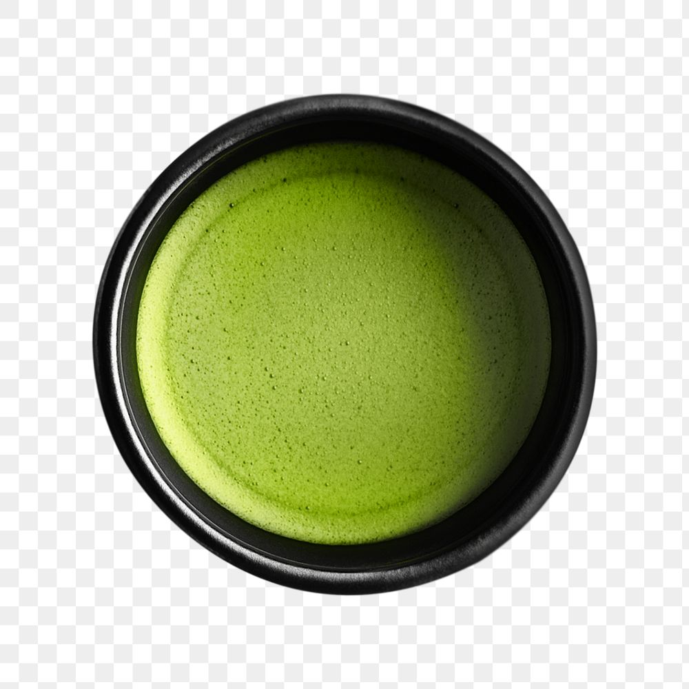 Japanese matcha png, transparent background