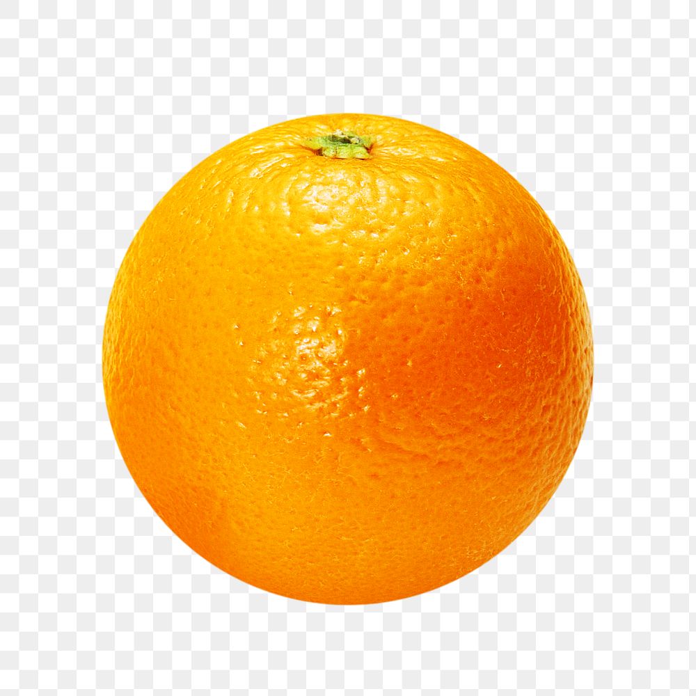 Orange fruit png, transparent background