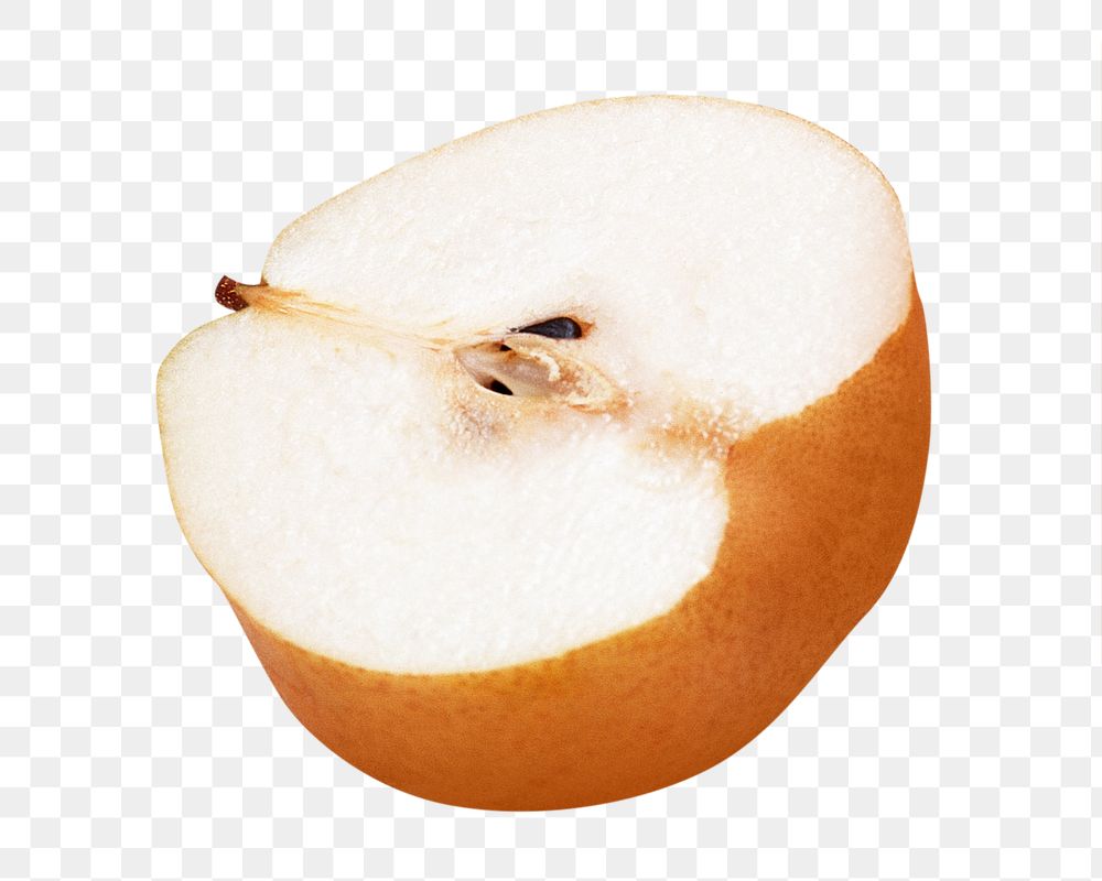 Png pear, transparent background