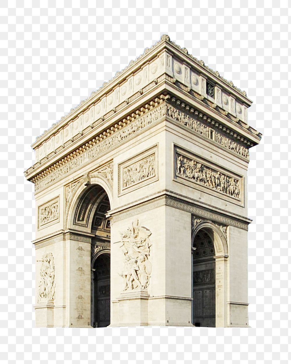 Png french landmark architecture, isolated image, transparent background