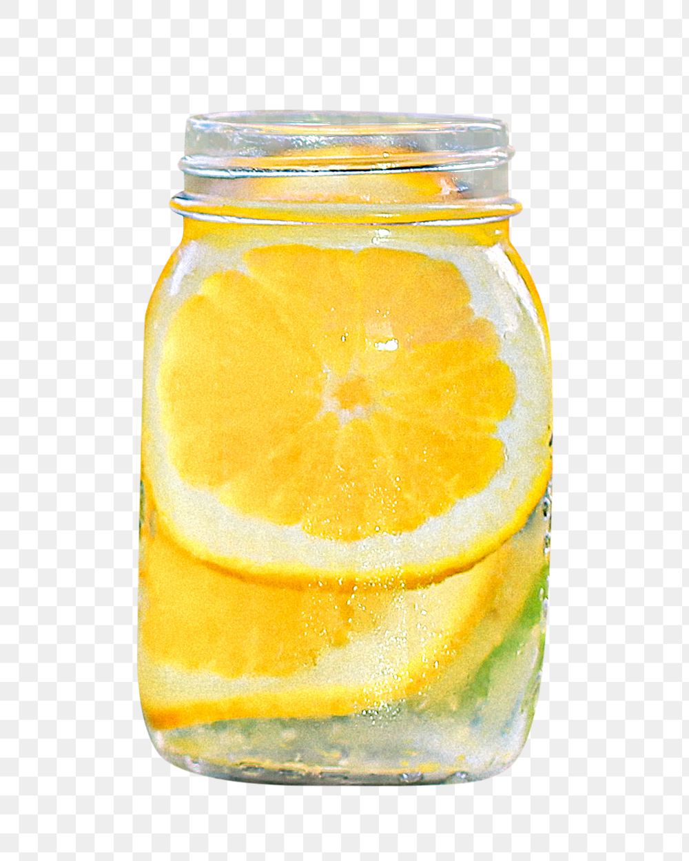 Infused water png, transparent background