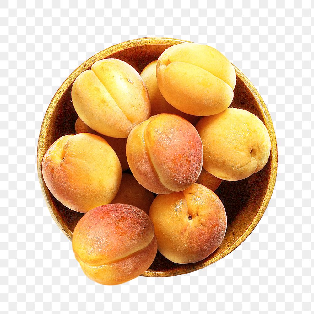 Png apricot, transparent background