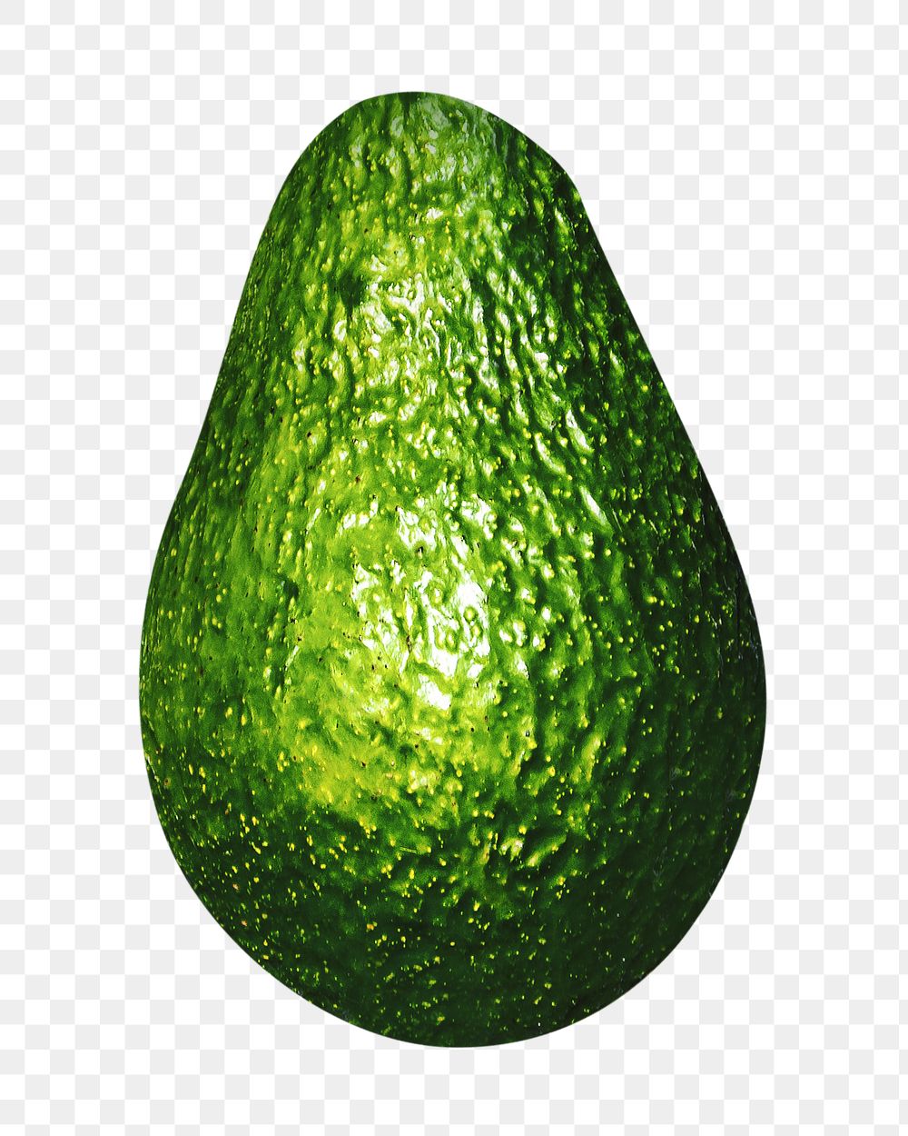 Png avocado, transparent background