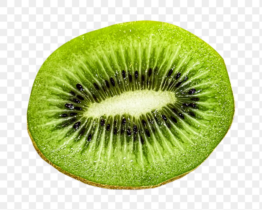 Kiwi png collage element, transparent background