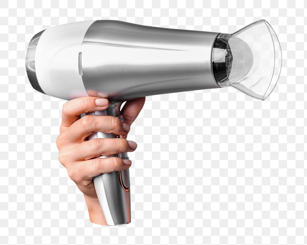 PNG Blow dryer design element, transparent background