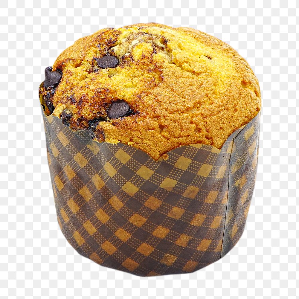 Muffin png collage element, transparent background