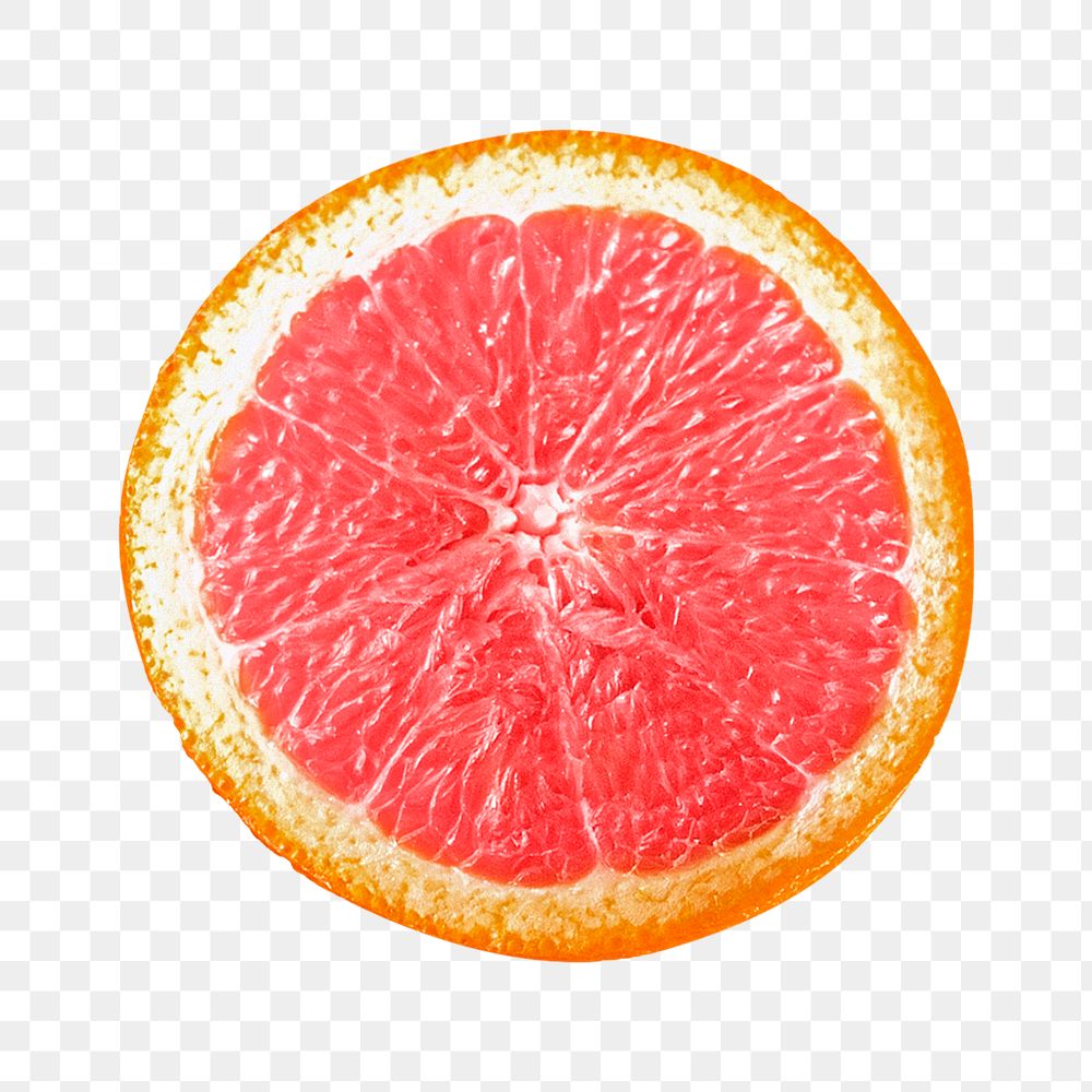 Orange slice png, food element, transparent background
