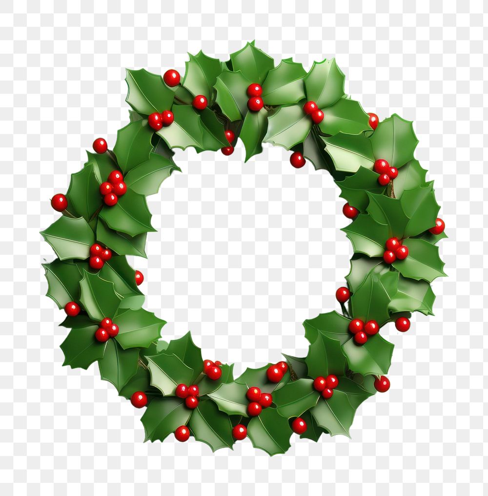 PNG  Wreath celebration decoration christmas. AI generated Image by rawpixel.