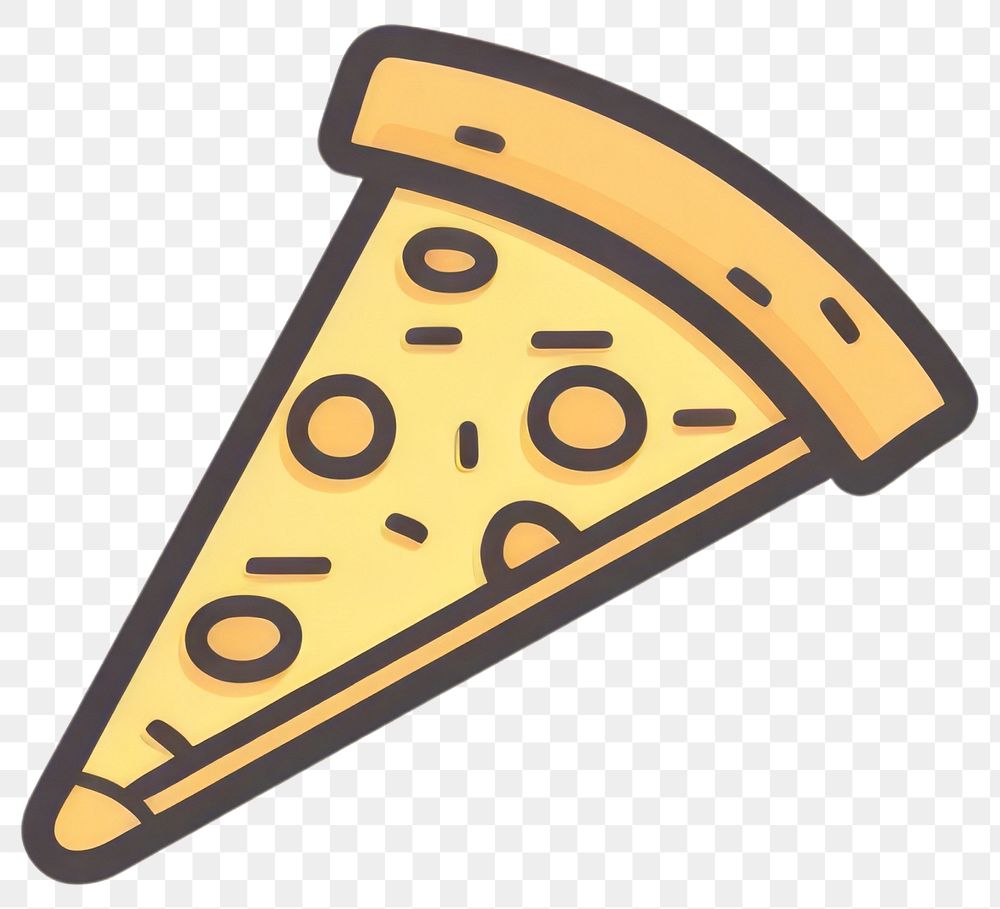 PNG Pizza circle cheese shape. AI generated Image by rawpixel.
