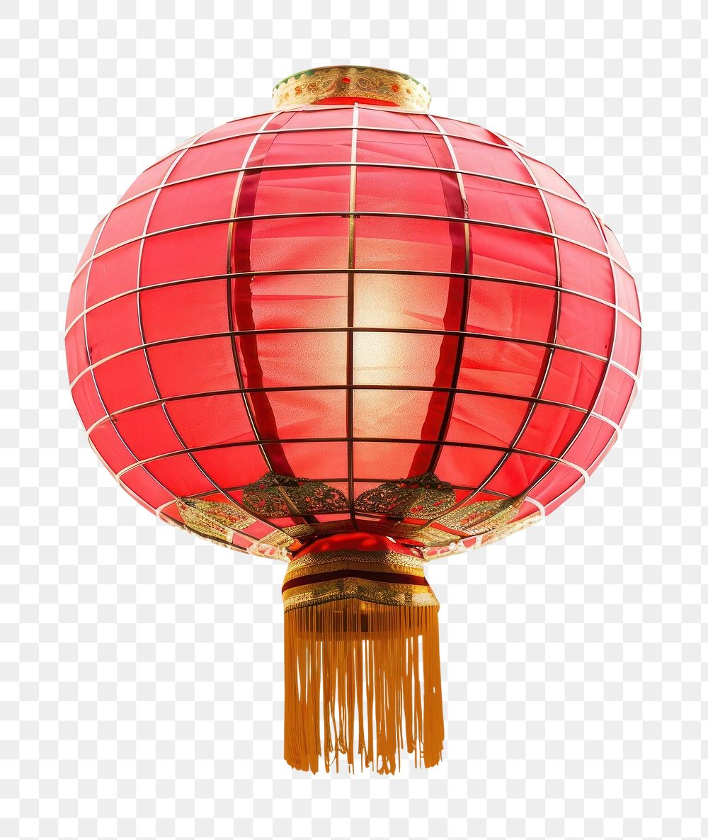 PNG Chinese lantern chandelier lampshade.