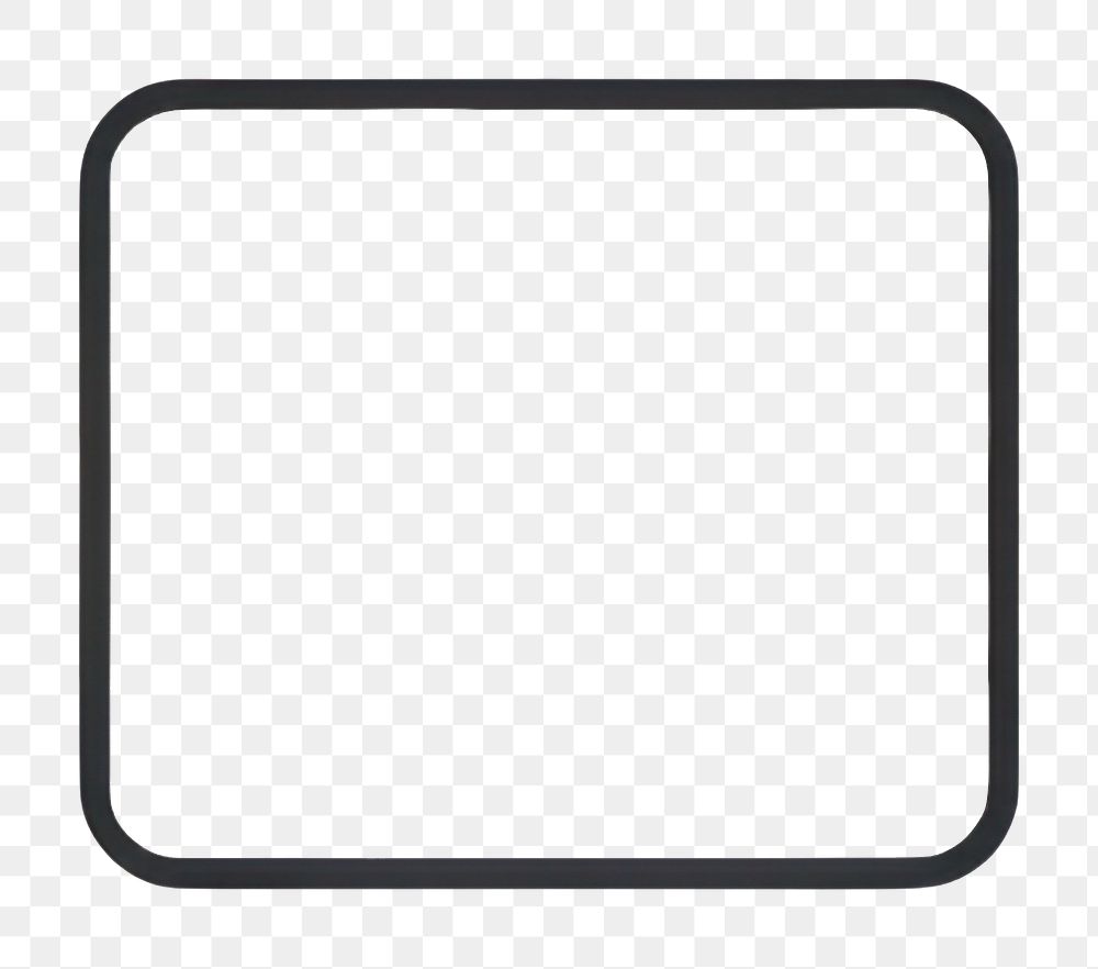 PNG Minimalist square icon design