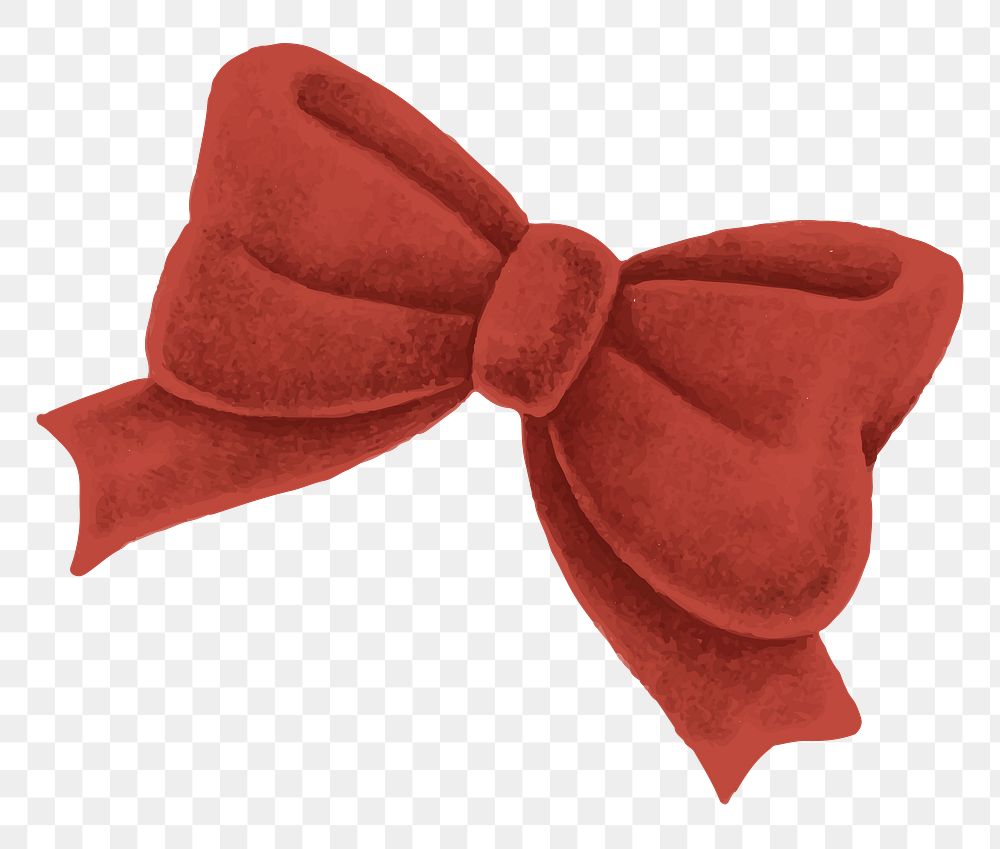 Cute red ribbon png sticker | Premium PNG Sticker - rawpixel
