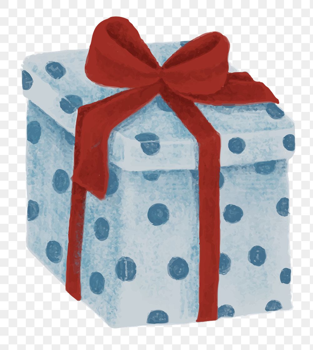 Christmas present png sticker drawing