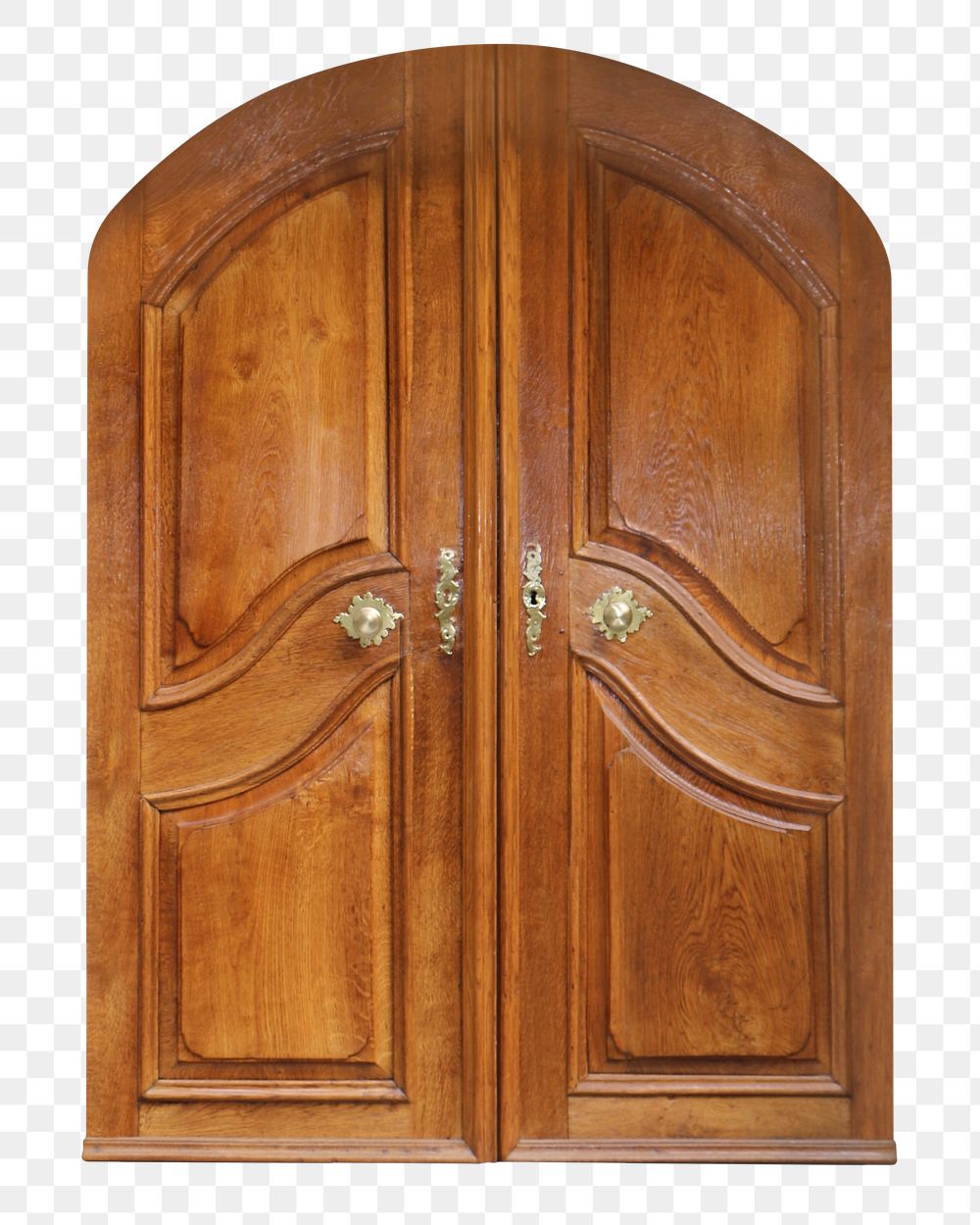 Wooden panel door png clipart, vintage architecture