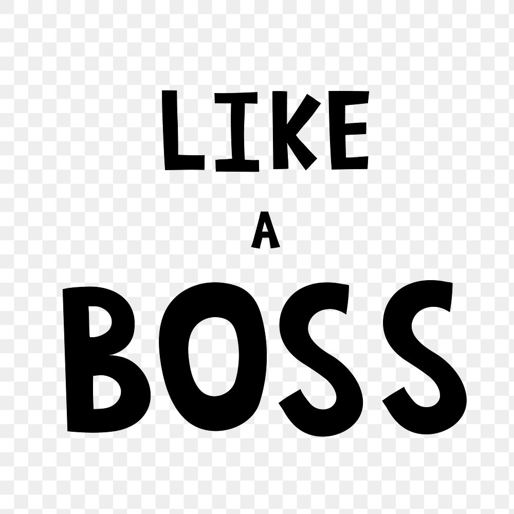 Like A Boss Comic 3d Bold Style Lettering Typography Free Vector 2522246 - like a boss logo c1 d75498183 roblox like a boss roblox