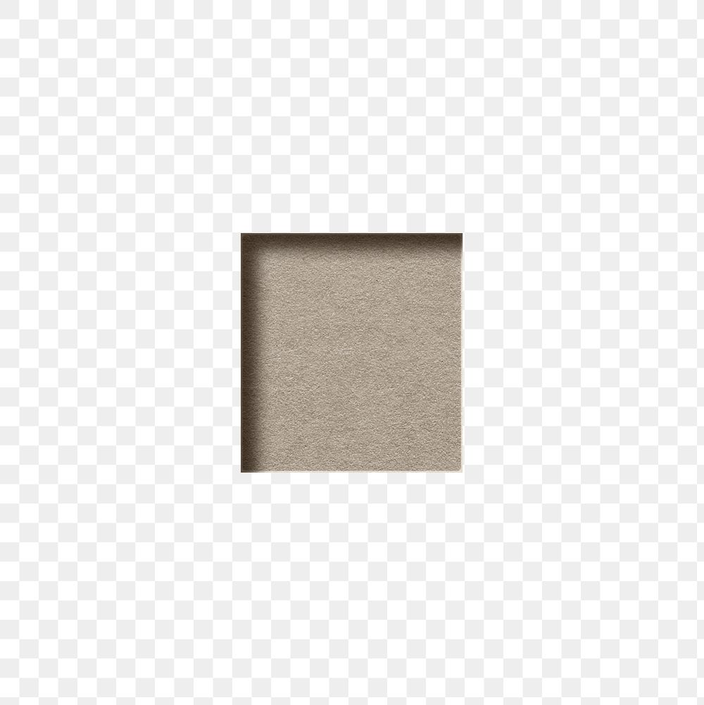 Full stop png paper cut symbol