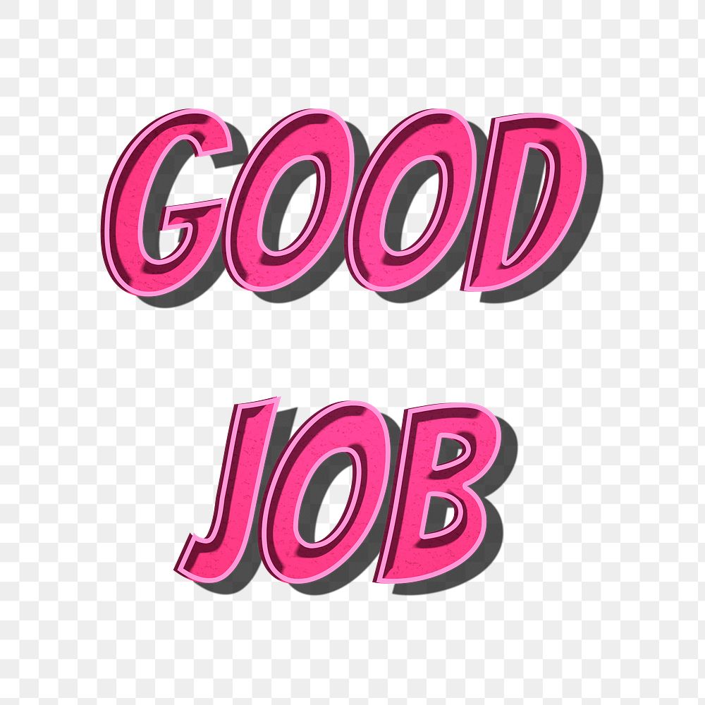 good-job-png-cartoon-word-free-png-sticker-rawpixel