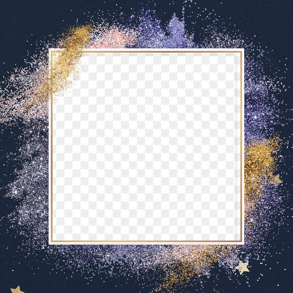 Glitter frame png purple sparkly | Free PNG - rawpixel