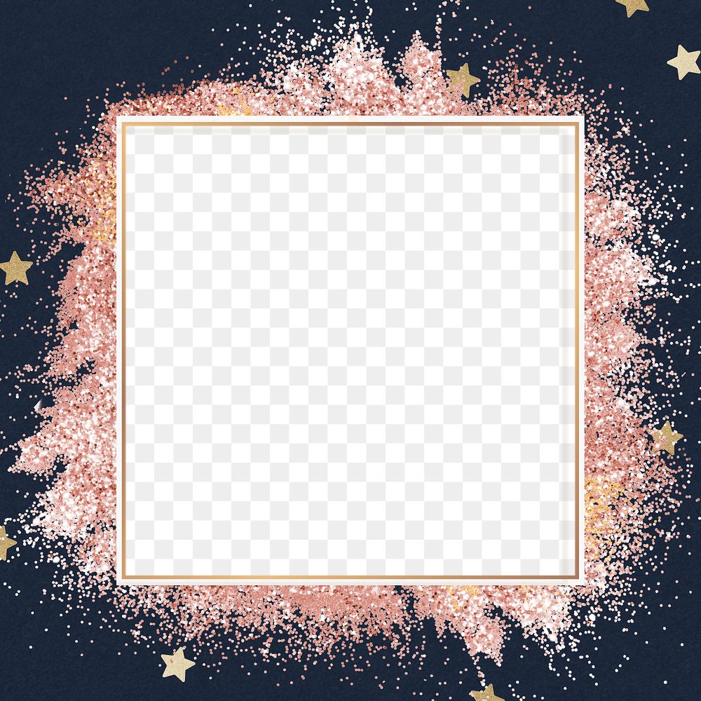 Glittery star pattern party png | Free PNG - rawpixel